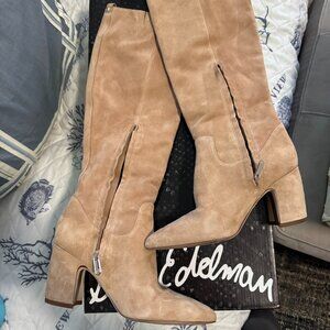 Sam Edelman Tan Suede Boots